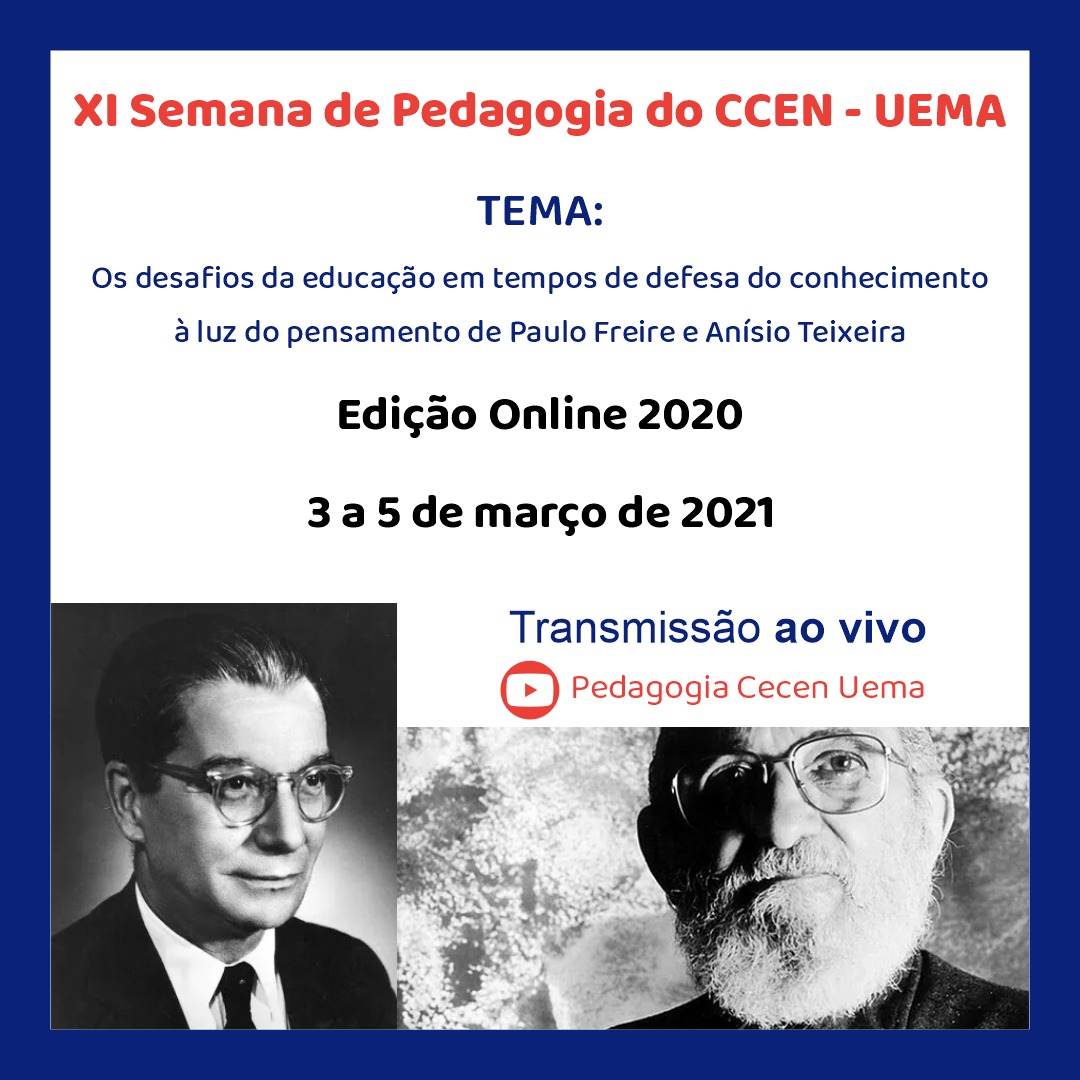XI SEMANA DE PEDAGOGIA DO CECEN/UEMA
