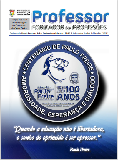 Revista produzida pelo PPGE-UEMA: Edição Especial em homenagem ao Centenário  de Paulo Freire