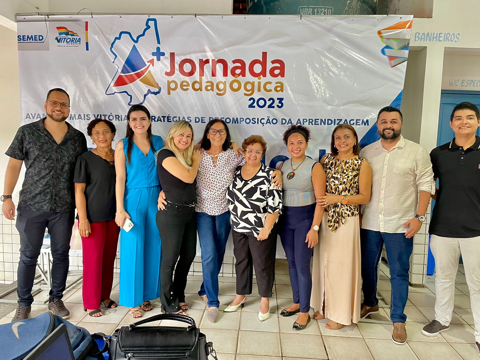 Egressos do PPGE/UEMA participam da Jornada Pedagógica 2023 – AVANÇAR MAIS VITÓRIA